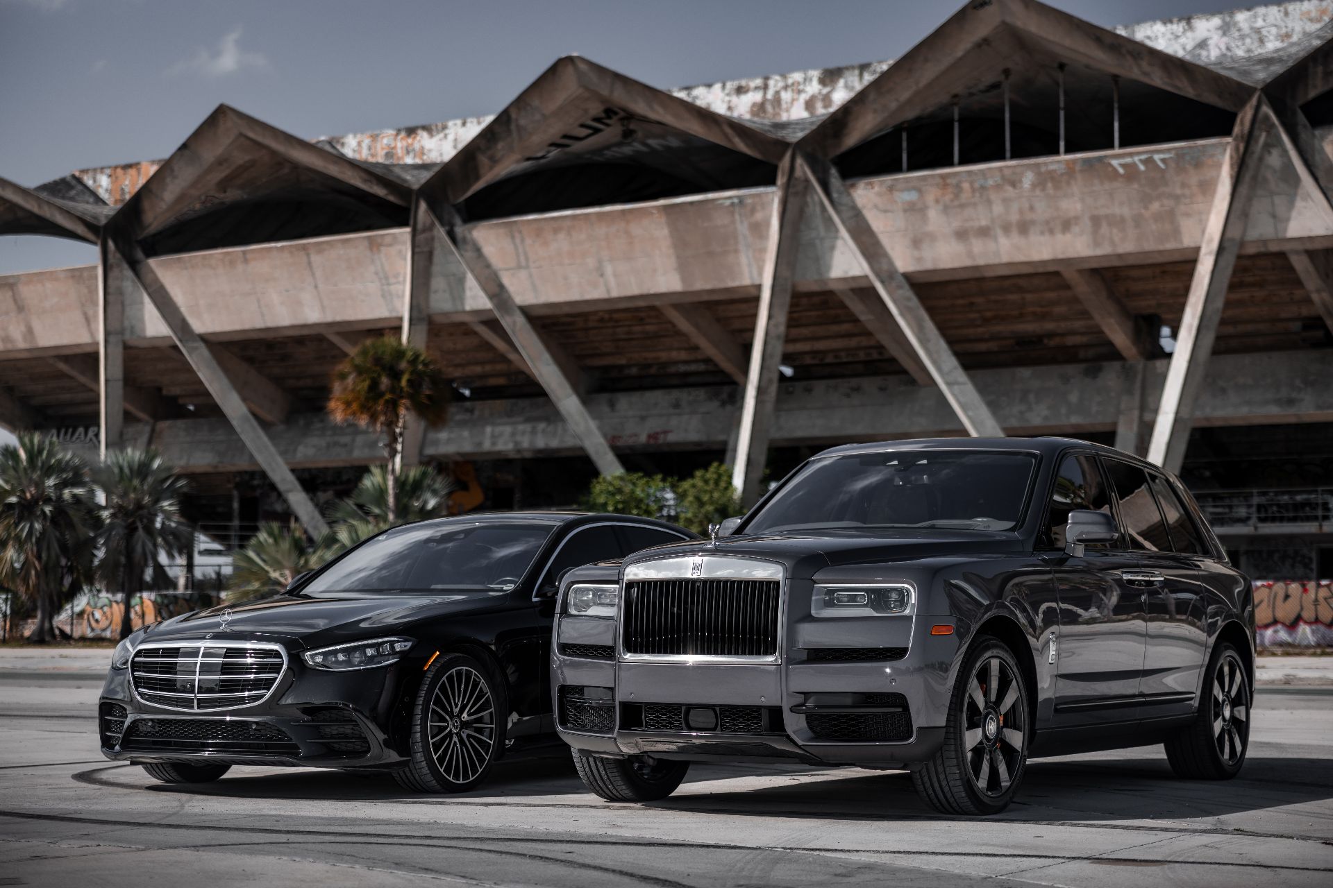 Exotic and luxury car rental fleet in Miami